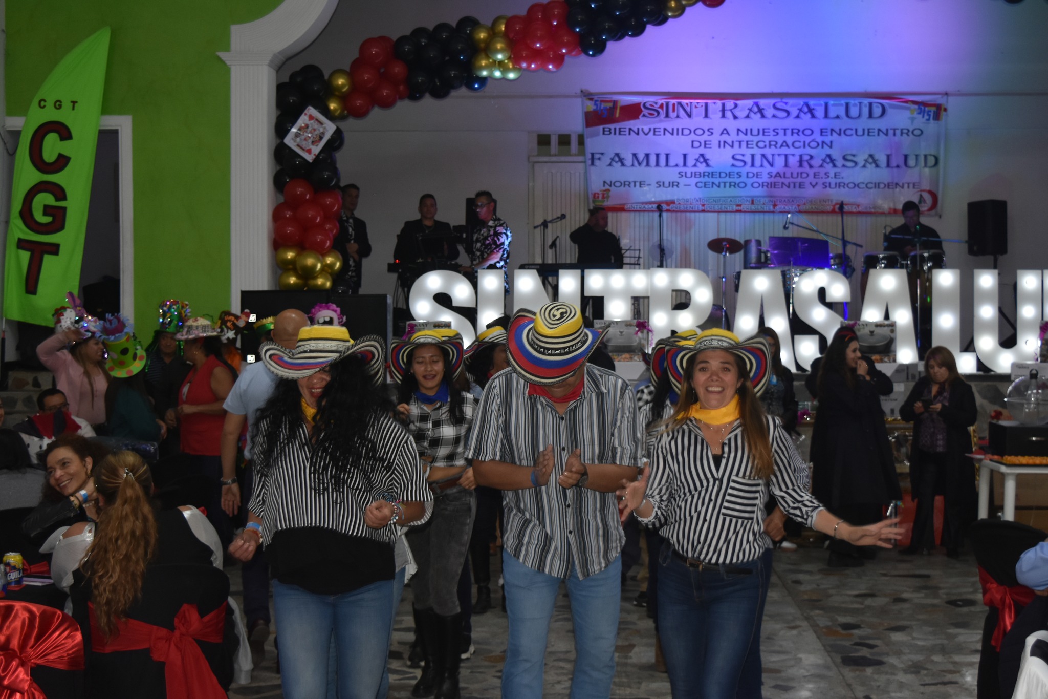 Celebración de afiliados SINTRASALUD D.C.