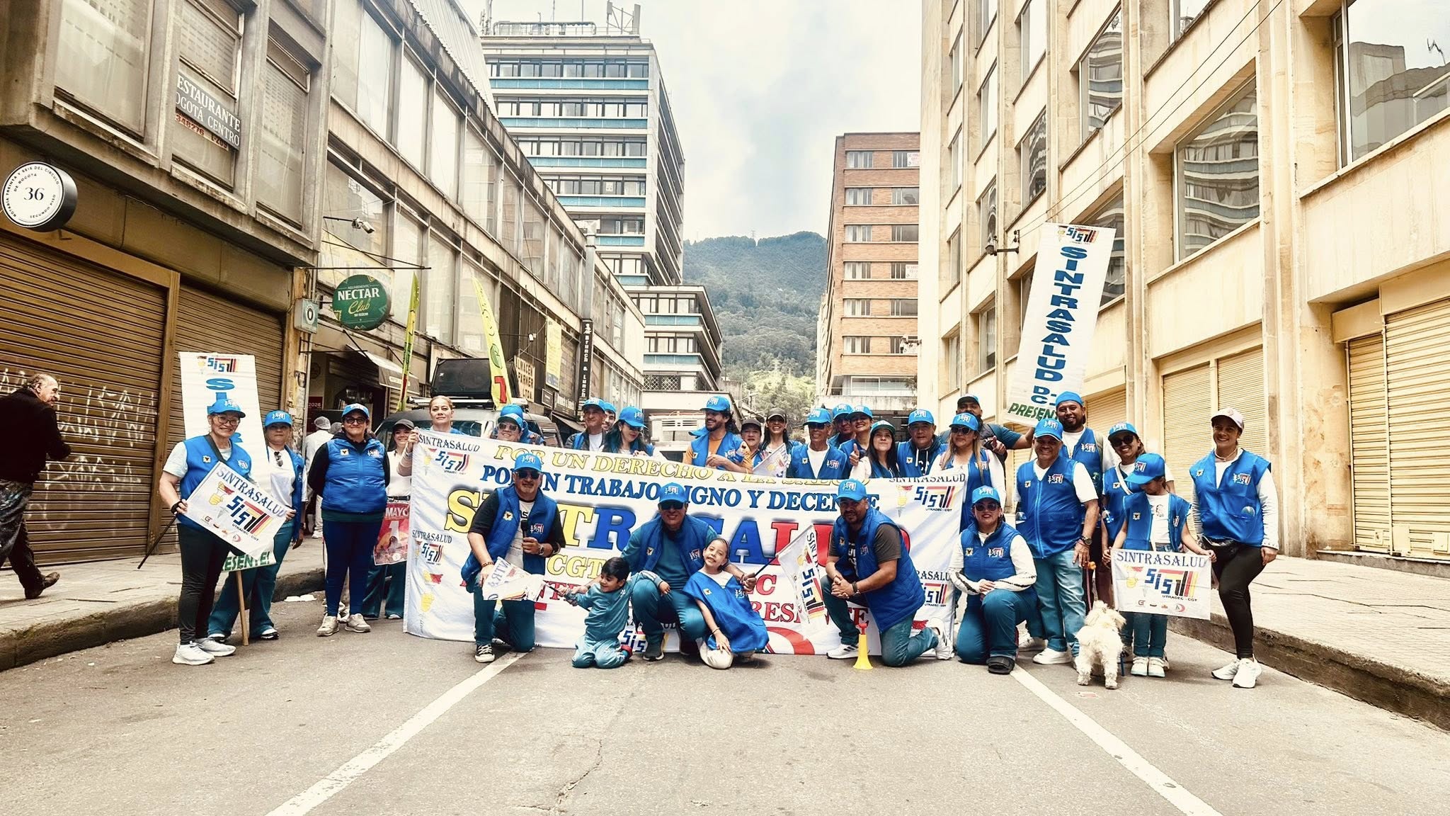 Afiliados de SINTRASALUD D.C.